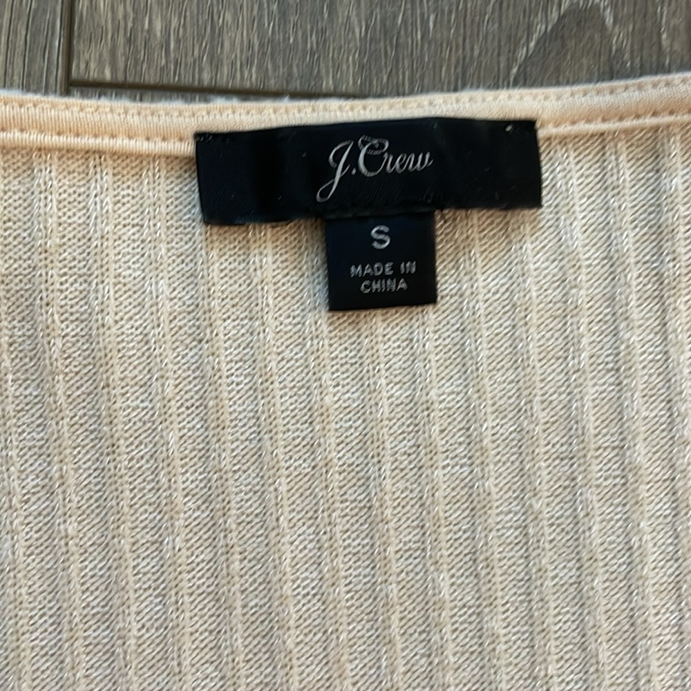 J.Crew Ribbed Puff Sleeve Top - Picture 7 of 10